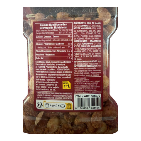 Dulce y picante , nueces mixtas - 907g - Costco Francia