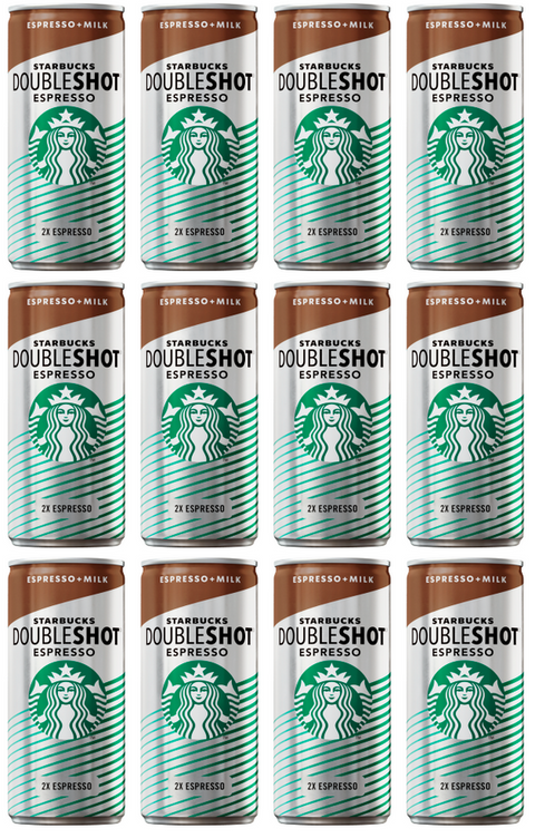 Espresso doubleshot - 12x200 ml - Starbucks
