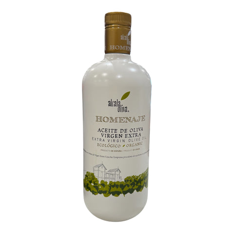 Aceite Oliva Virgen Extra Homenaje Ecológico - 1 litro - Alcalá oliva