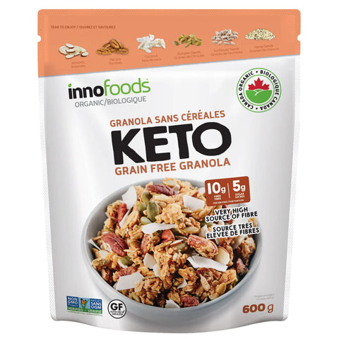 Keto Granola – Sin Cereales | 600 g Innofoods Organic