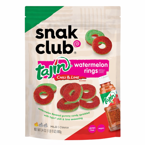 Tajín watermelon rings - 680g - Snack club