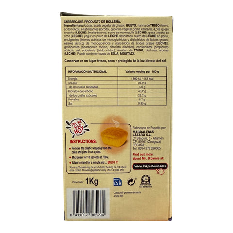 Cheese Cakes - 40 unidades - Jr. Brownie