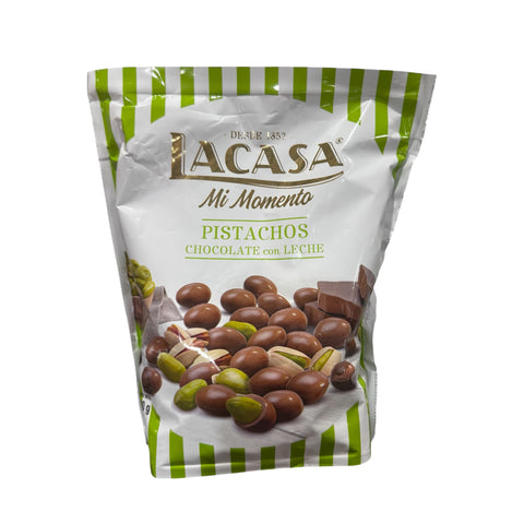 Mi momento pistacho con chocolate de leche - 700g. - La Casa