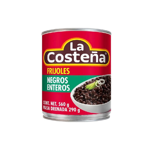 Frijoles Negros Enteros ( Pack o individual) - 560g - La Costeña