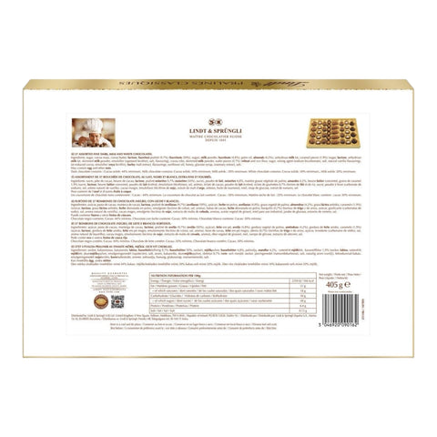 Chocolates Clásicos Pralinés Surtidos - 405g - Lindt