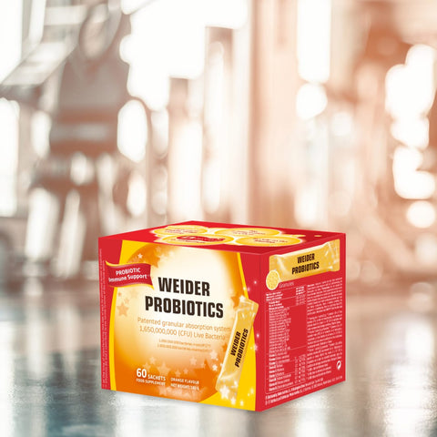 Probióticos Weider - 60 Sobres