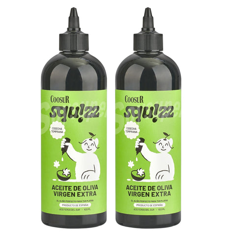 Squizz Aceite de Oliva Virgen Extra - 620ml - Coosur