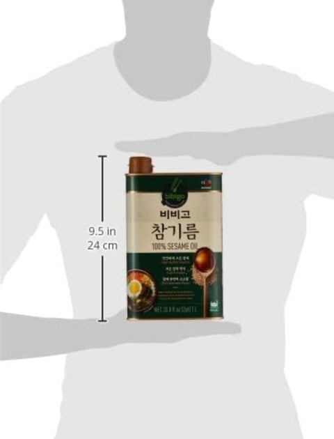 Aceite de sésamo de alta calidad -  1000ml  - Bibigo