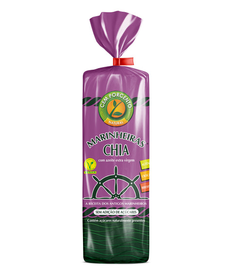 Marinheiras Chia - 200 g - Cem Porcento