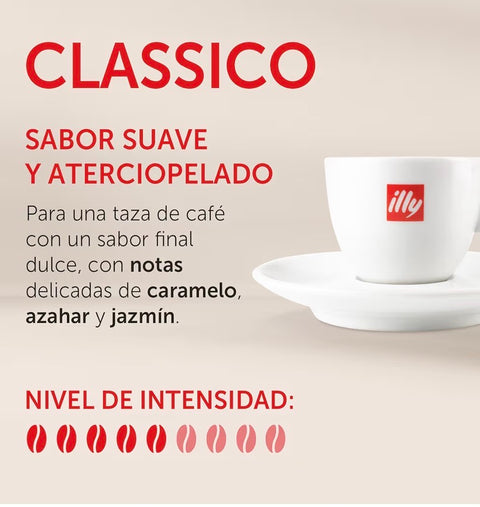 Classico - Café Molido del Tueste, 1 Lata de 250 G - Illy