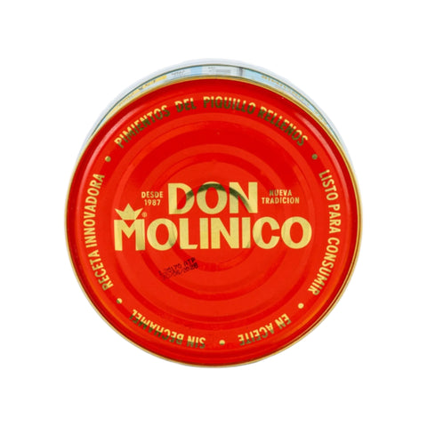 Pimientos de piquillo rellenos de atún - 860g - Don Molinico