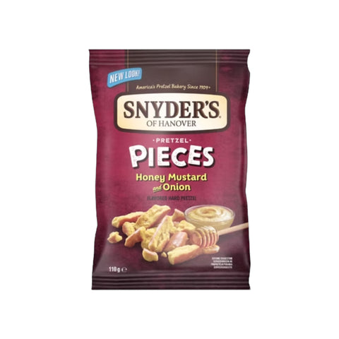 Pretzel Pieces Honey Mustard and Onion -110g - Snyders