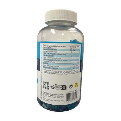 Melanina,  Gominolas con melatonina y vitamina B6- 140 gomitas - Weider