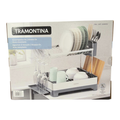 Escurre platos de 2 niveles - Tramontina