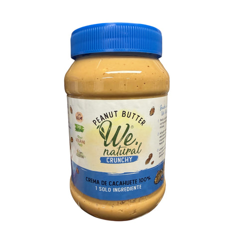 100% knusprige Erdnussbutter - WE NATURAL - 475 g