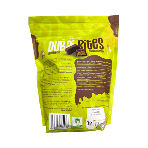 Belgian Chocolate Bites Dubai Edition - 500g - Bostani