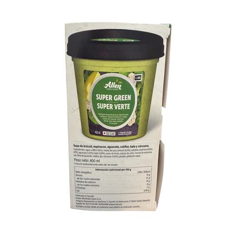 Sopa Super Verde - 
6 x 400 ml -Allen Family Foods