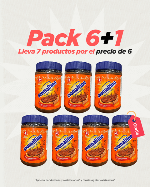 Crema Leche con Cereales Crujientes - Ovomaltine (6+1 Regalo) (Oferta Limitada)