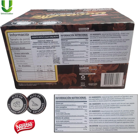 Cocosette Galleta con crema sabor a coco - 1050g (21 unidades ) - Nestlé