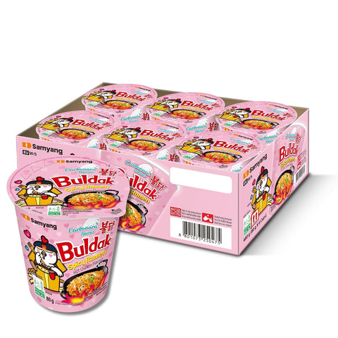 Samyang Buldak ramen picante carbonara - pack 6 x 80 g
