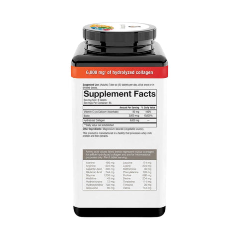 Colágeno + biotina - 390 tabletas -  YouTheory