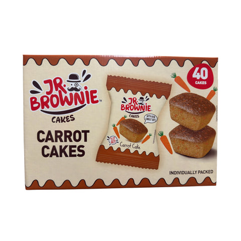 Brownie with Belgian Chocolate - box of 40 units (25g) - JR.BROWNIE