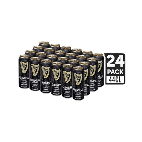 Guinness Draught Cerveza - Caja de 24 Latas x 440 ml