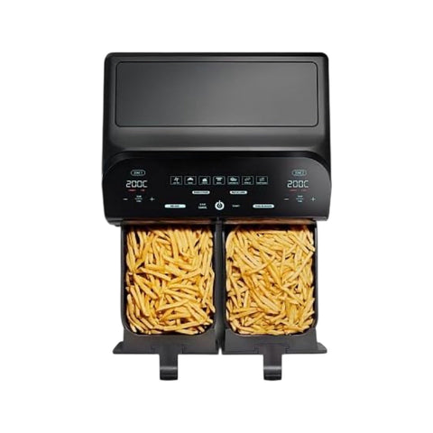 Freidora de aire digital Gourmia 7,6 L con luz y ventana