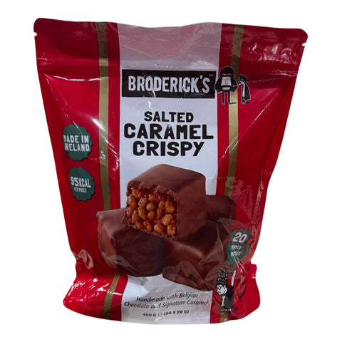 Trozos crujientes de caramelo salado de Broderick Brothers (400 g)