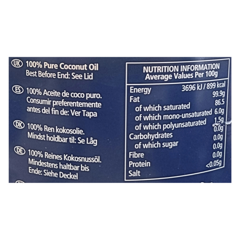 Aceite de Coco 100% Puro - 2,5L - KTC