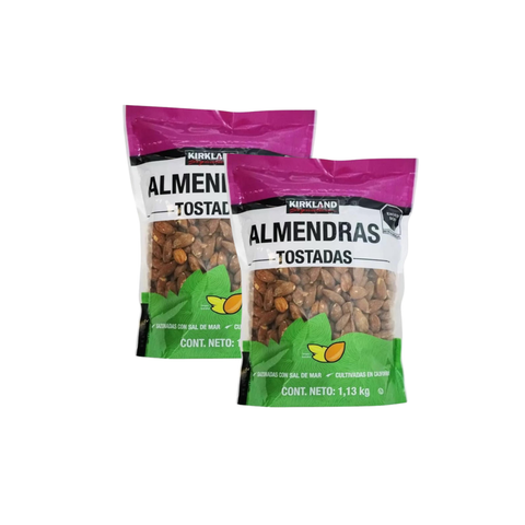Trocken geröstete Mandeln – 1,13 kg – Kirkland Signature