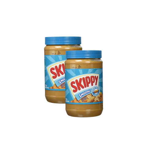Pack x2 Smooth Peanut Butter ( Mantequilla de cacahuate suave)  - 1.13 Kg - Skippy