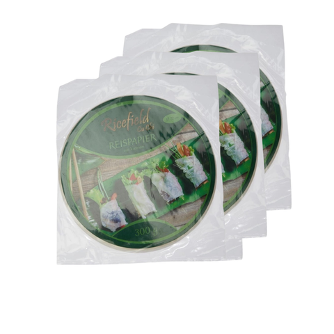 Pack x6 Papel de arroz 22 diámetro - 300g - RICEFIELD