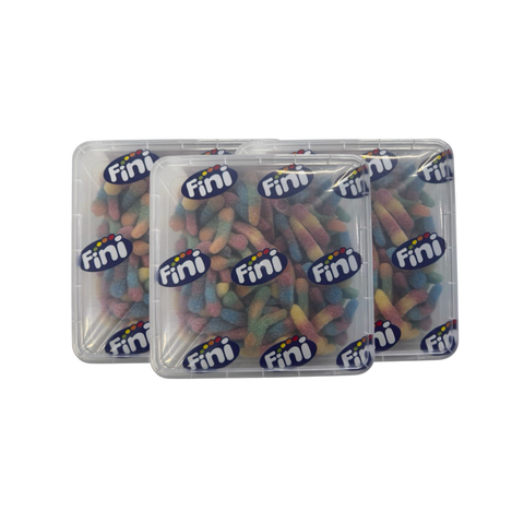 Saure Gummibärchen - 1kg - Fini Fizzy Worms