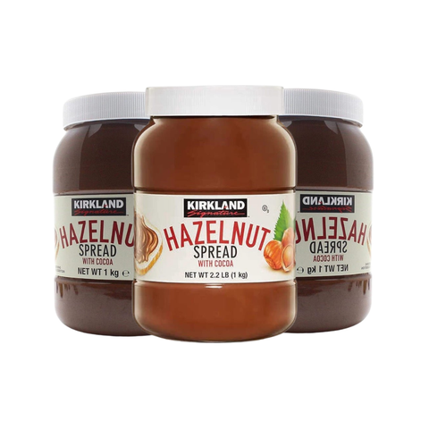 Pack x3 Crema de avellanas - 1kg - Kirkland Signature