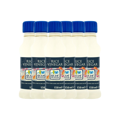 Pack x6 Vinagre arroz japon botella - 150ml - Blue Dragon