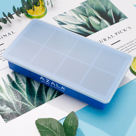 Cubitera de silicona cubos XXL – Azul