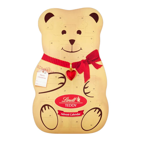 Lindt Teddy - Calendario de Adviento 3D (310 gramos), lujoso