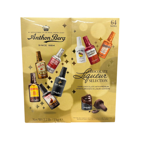 Selección licores de chocolate - 1kg - 64 unidades - Anthon Berg