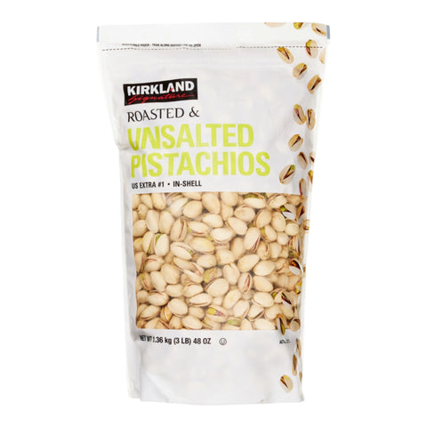 Salted Roasted Pistachios - 1.36kg Bag - Kirkland Signature