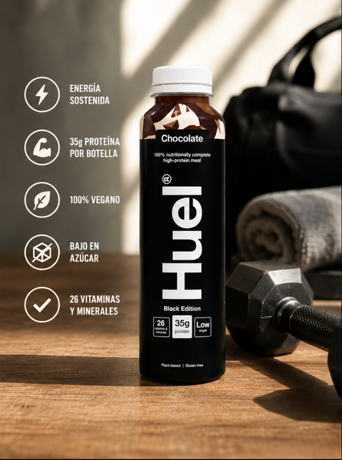 Batido de proteina con 35g  - 12x500ml - Huel