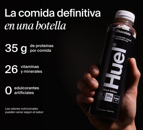 Batido de proteina con 35g  - 12x500ml - Huel