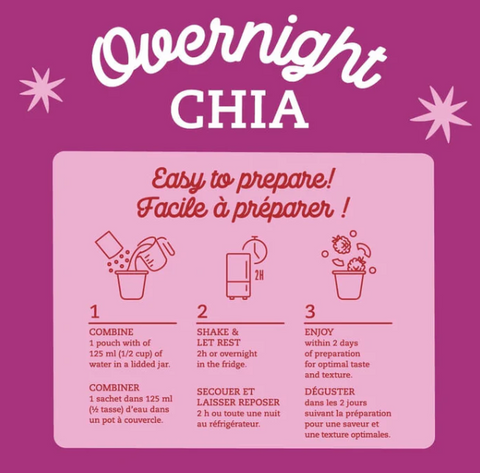 Overnight Chia y Avena  -  800g