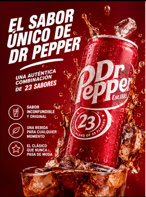 Dr.Pepper 330ml - Pack 24