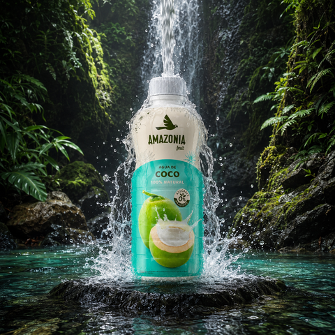 Agua de Coco 100% Natural sin Azúcares Añadidos - Pack 12 · Tesoro Natural/ Amazonia