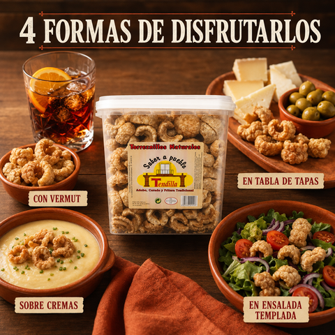 Torreznillos Fritos Naturales - Tendilla - 800g