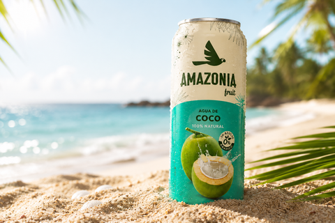 Agua de Coco 100% Natural sin Azúcares Añadidos - Pack 12 · Tesoro Natural/ Amazonia