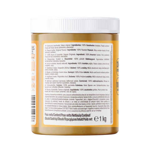 Mantequilla De Maní Suave - 1kg - Weider