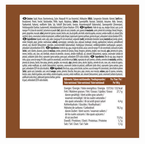 Salsa de Mango al Curry - 875ml - Heinz