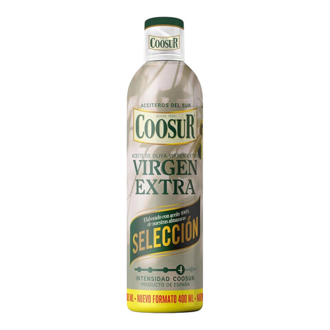 Aceite de Oliva Virgen Extra - Pulverizador Aceite en Spray - 400 ml - Coosur
